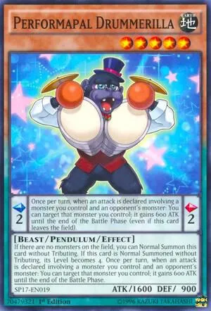 Performapal Drummerilla - 1st Edition