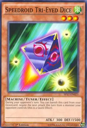 Speedroid Tri-Eyed Dice - Starfoil