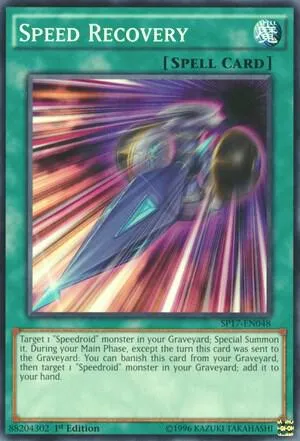Speed Recovery - 1st Edition