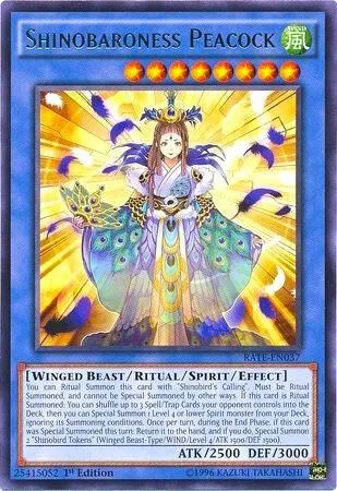 Shinobaroness Peacock - Unlimited