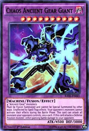 Chaos Ancient Gear Giant - Unlimited