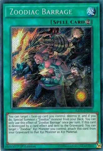 Zoodiac Barrage - 1st Edition