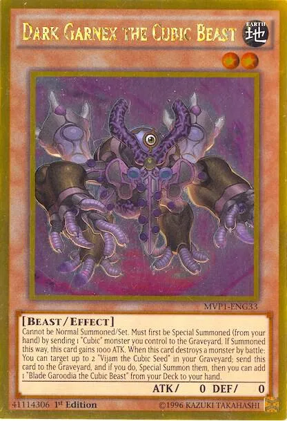 Dark Garnex the Cubic Beast - 1st Edition