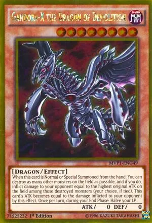 Gandora-X the Dragon of Demolition - 1st Edition
