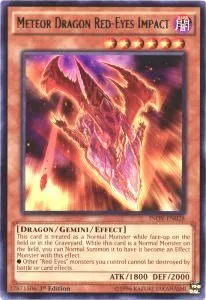 Meteor Dragon Red-Eyes Impact - Unlimited