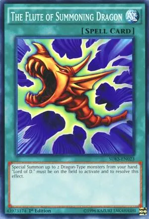 The Flute of Summoning Dragon - 1st Edition