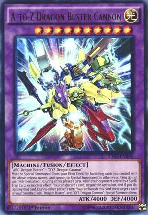 A-to-Z-Dragon Buster Cannon - 1st Edition