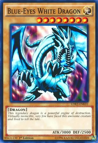 Blue-Eyes White Dragon - Version 1 Unlimited