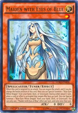 Maiden with Eyes of Blue - 1st Edition