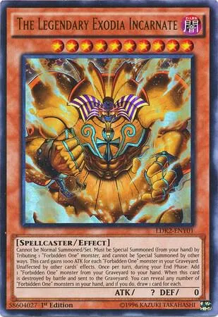 The Legendary Exodia Incarnate - 1st Edition