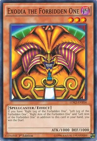 Exodia the Forbidden One - 1st Edition