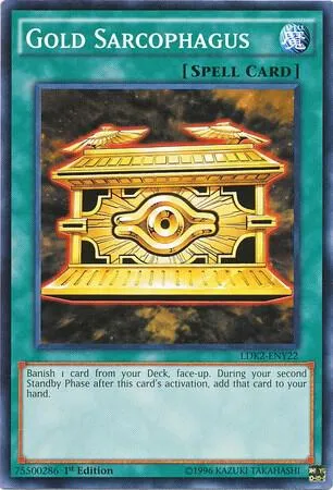 Gold Sarcophagus - 1st Edition