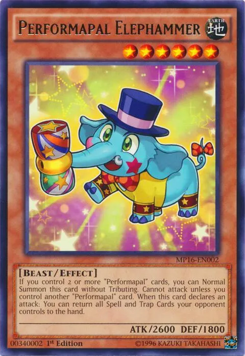 Performapal Elephammer - 1st Edition