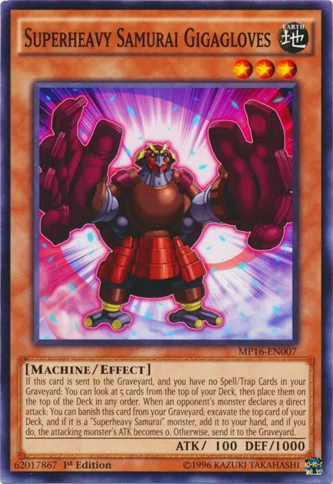 Superheavy Samurai Gigagloves - 1st Edition