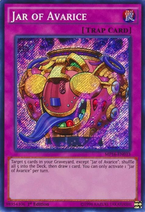 Jar of Avarice - Unlimited