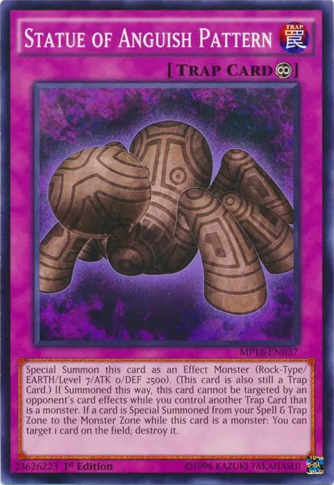 Statue of Anguish Pattern - Unlimited