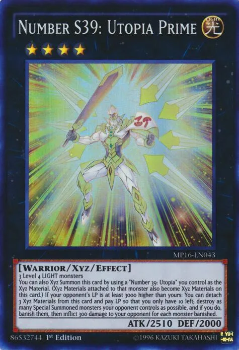 Number S39: Utopia Prime - 1st Edition