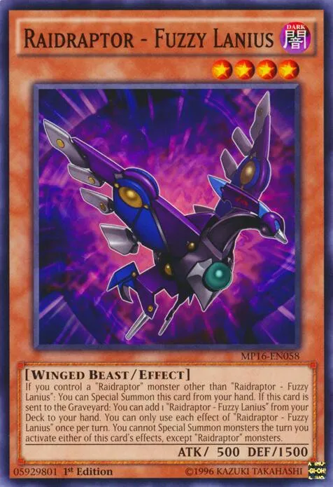 Raidraptor - Fuzzy Lanius - Unlimited