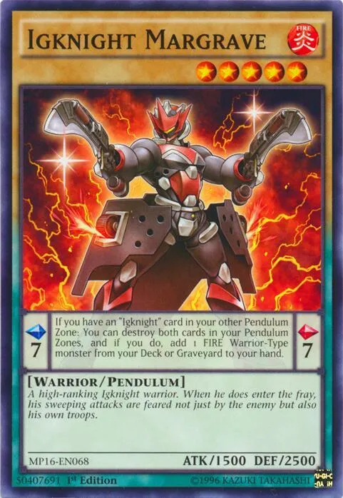 Igknight Margrave - 1st Edition