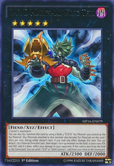 D/D/D Marksman King Tell - 1st Edition