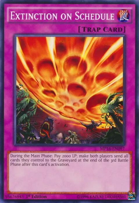 Extinction on Schedule - 1st Edition