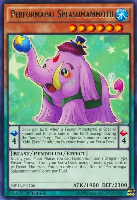 Performapal Splashmammoth - Unlimited
