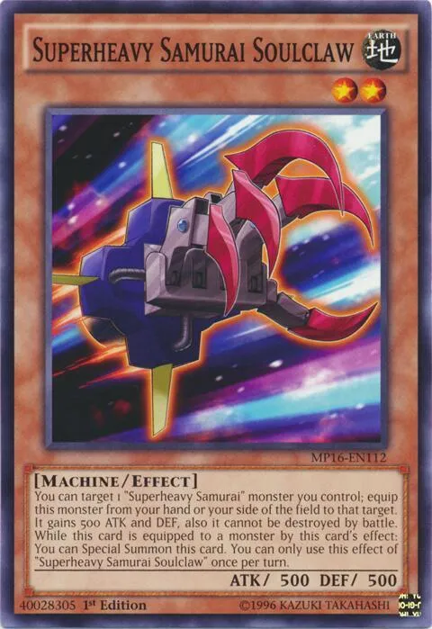 Superheavy Samurai Soulclaw - Unlimited