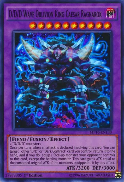 D/D/D Wave Oblivion King Caesar Ragnarok - 1st Edition