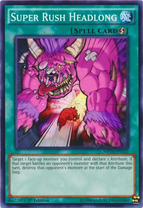 Super Rush Headlong - 1st Edition