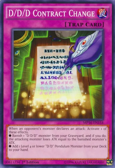 D/D/D Contract Change - 1st Edition