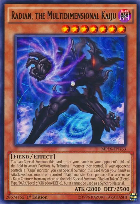 Radian, the Multidimensional Kaiju - 1st Edition