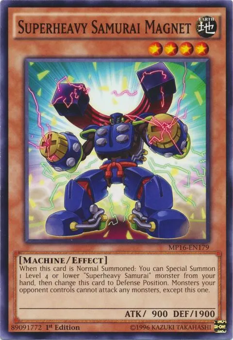 Superheavy Samurai Magnet - 1st Edition