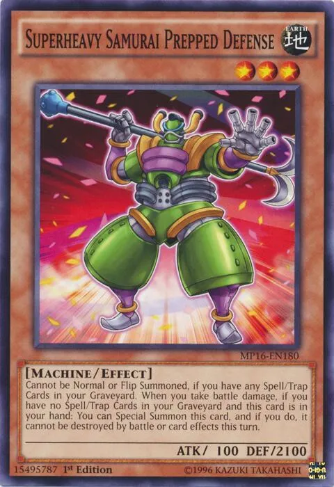 Superheavy Samurai Prepped Defense - Unlimited