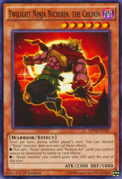 Twilight Ninja Nichirin, the Chunin - 1st Edition