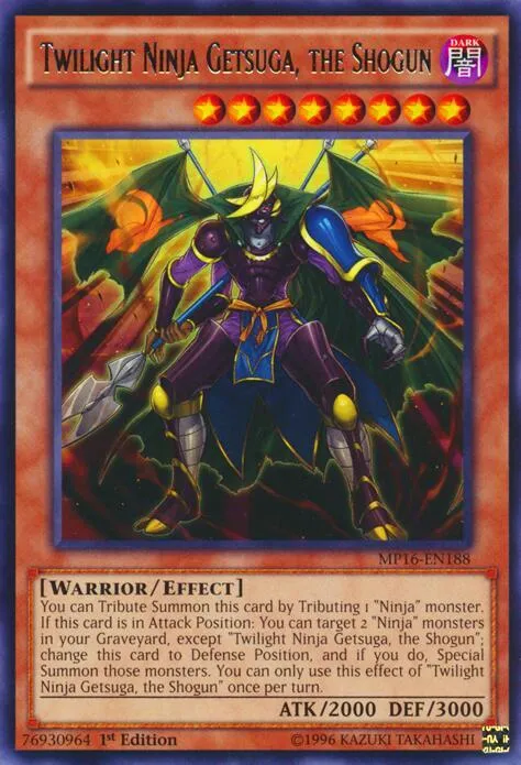 Twilight Ninja Getsuga, the Shogun - 1st Edition