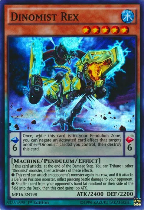Dinomist Rex - 1st Edition