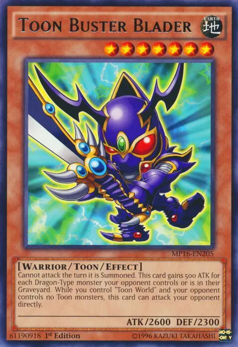 Toon Buster Blader - 1st Edition