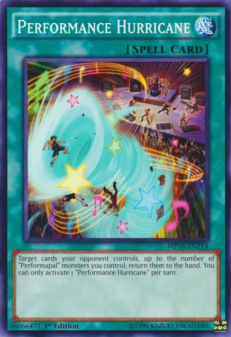 Performance Hurricane - 1st Edition