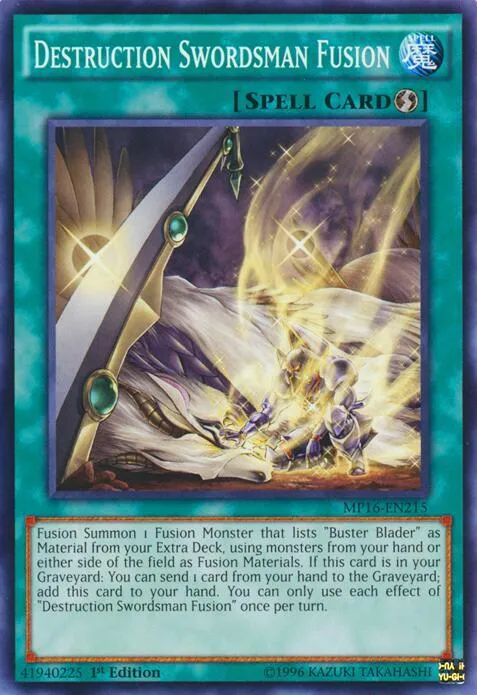 Destruction Swordsman Fusion - 1st Edition