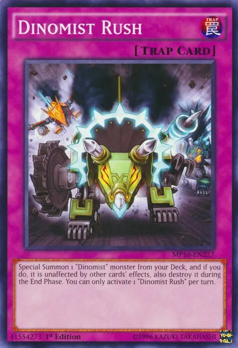 Dinomist Rush - 1st Edition