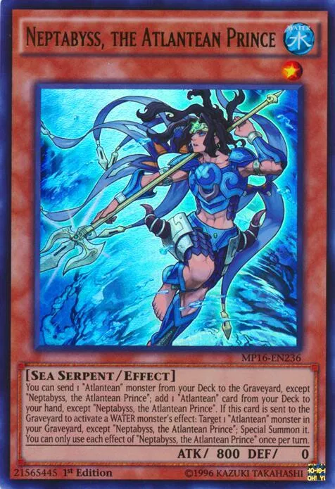 Neptabyss, the Atlantean Prince - Unlimited