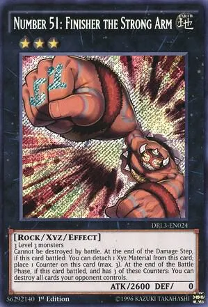 Number 51: Finisher the Strong Arm