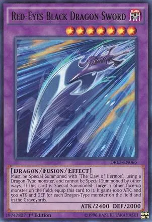 Red-Eyes Black Dragon Sword