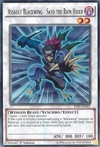 Assault Blackwing - Sayo the Rain Hider - Unlimited