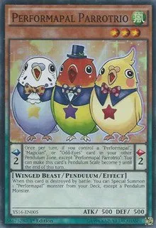 Performapal Parrotrio