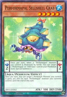 Performapal Sellshell Crab - 1st Edition