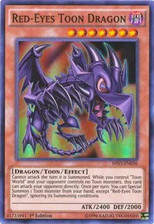 Red-Eyes Toon Dragon - 1st Edition