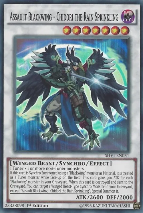 Assault Blackwing - Chidori the Rain Sprinkling - Unlimited