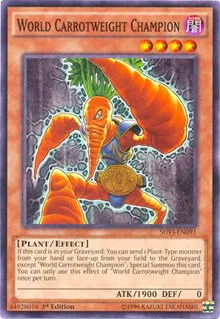 World Carrotweight Champion - 1st Edition