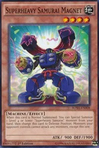Superheavy Samurai Magnet - 1st Edition